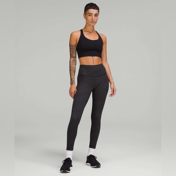 Lululemon Wunder Train High-Rise 25” Logo Leggings - Picture 1 of 8